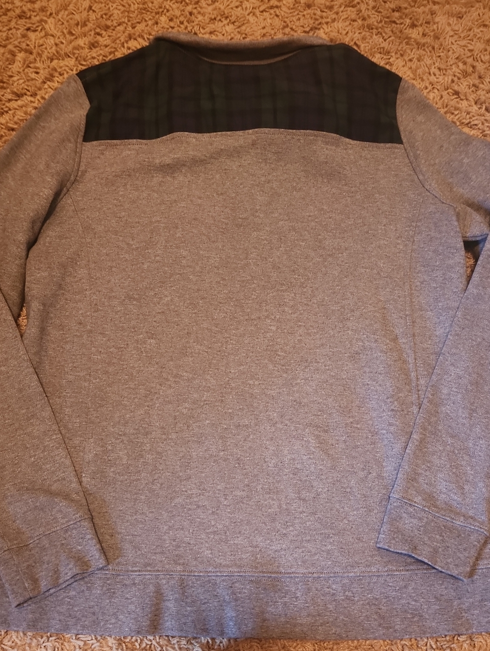 Vineyard Vines Grey Quarter-Zip Pullover Womans Size Medium - Picture 7 of 9